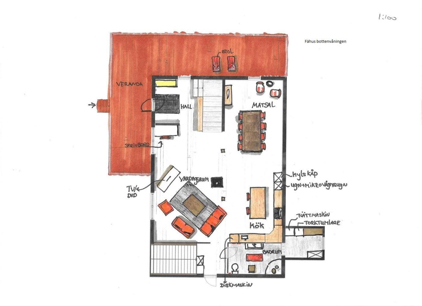 Villa Naesets Marcusgard Furudal Habitación foto